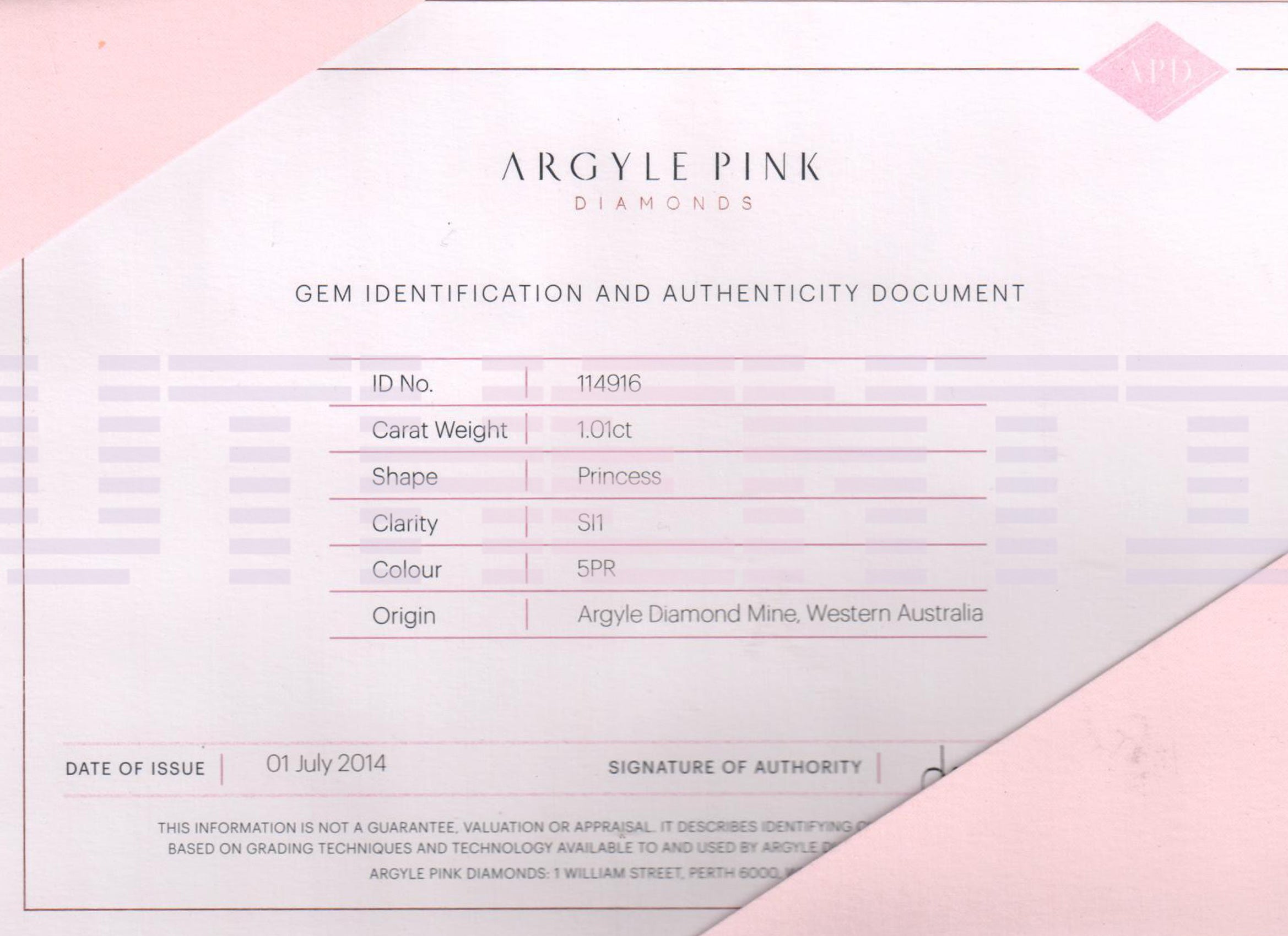 Princess Cut Argyle Pink™ Diamond - Pink Diamonds, J FINE - J Fine, Pink Diamond - Pink Diamond Jewelry, princess-cut-argyle-pink™-diamond - Argyle Pink Diamonds