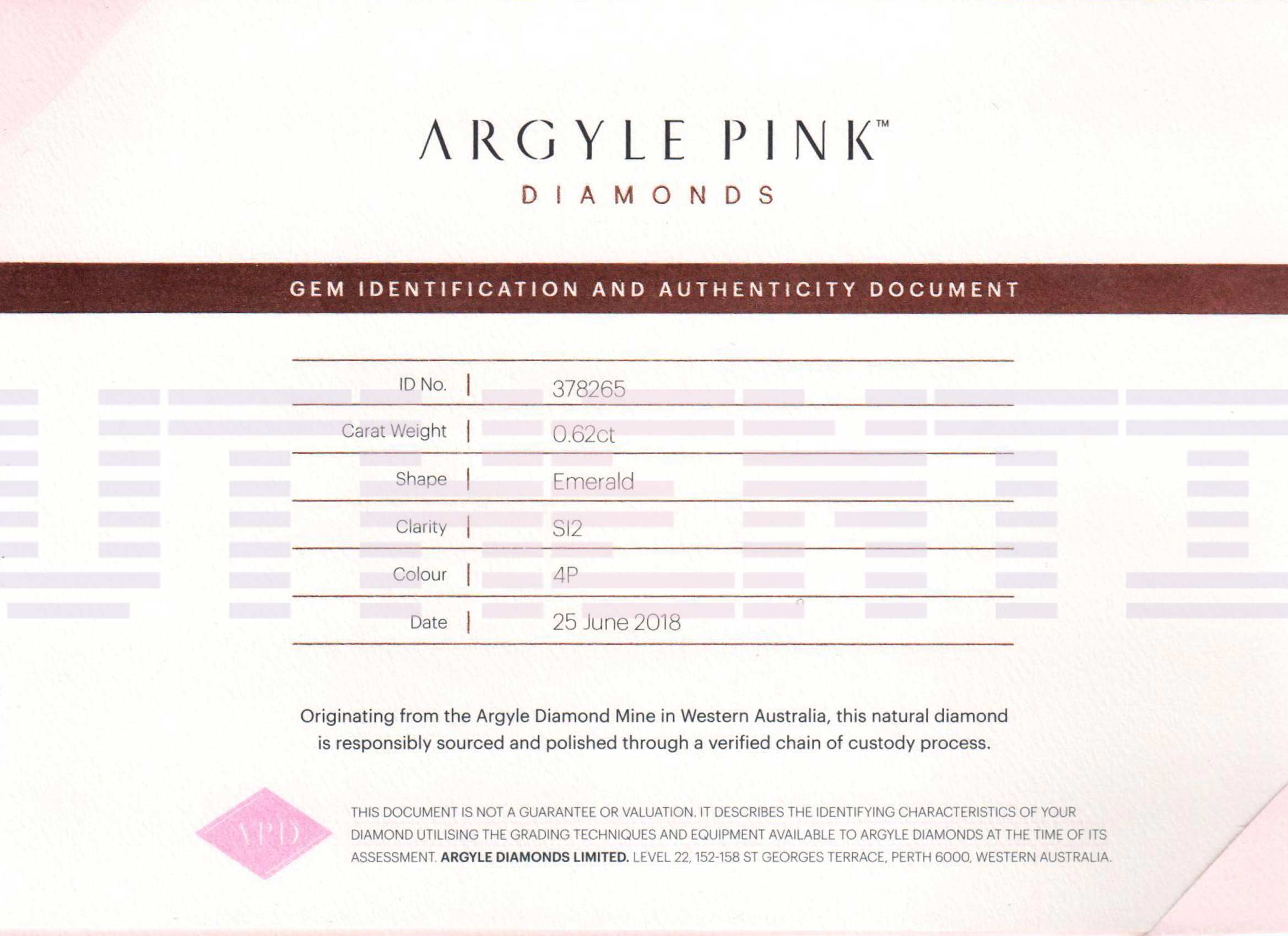 Emerald Cut Argyle Pink™ Diamond - Pink Diamonds, J FINE - J Fine, Pink Diamond - Pink Diamond Jewelry, emerald-cut-argyle-pink™-diamond-3 - Argyle Pink Diamonds