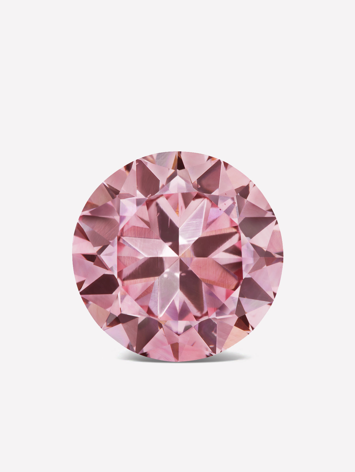 Round Argyle Pink™ Intense Pink Diamond – J FINE