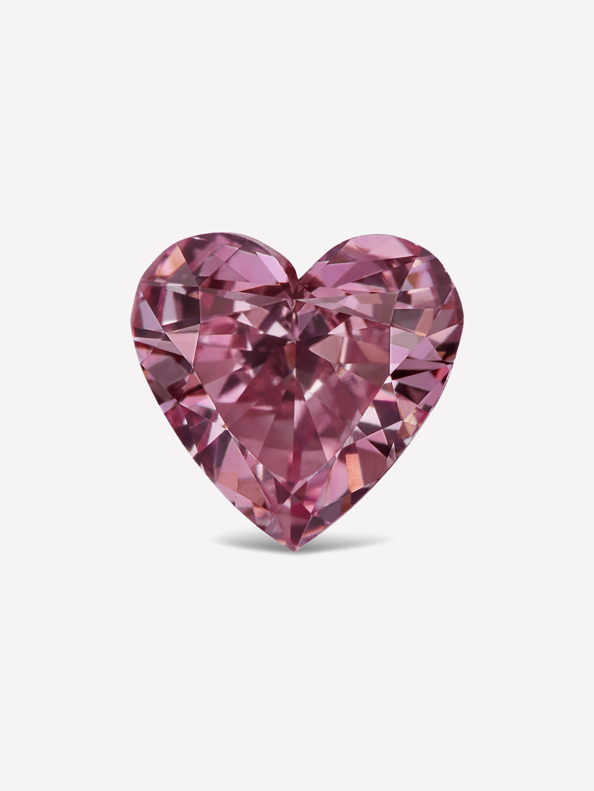 0.54ct Heart Shape Intense Pink Argyle Pink™ Diamond – J FINE