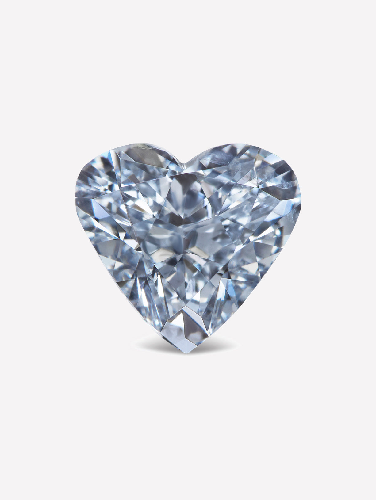 Heart Shape Blue Diamond from J FINE