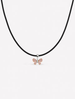 Argyle Pink™ Diamond Butterfly Pendant - Pink Diamonds, J FINE - J Fine, necklace - Pink Diamond Jewelry, argyle-pink-butterfly-pendant-by-j-f-i-n-e - Argyle Pink Diamonds