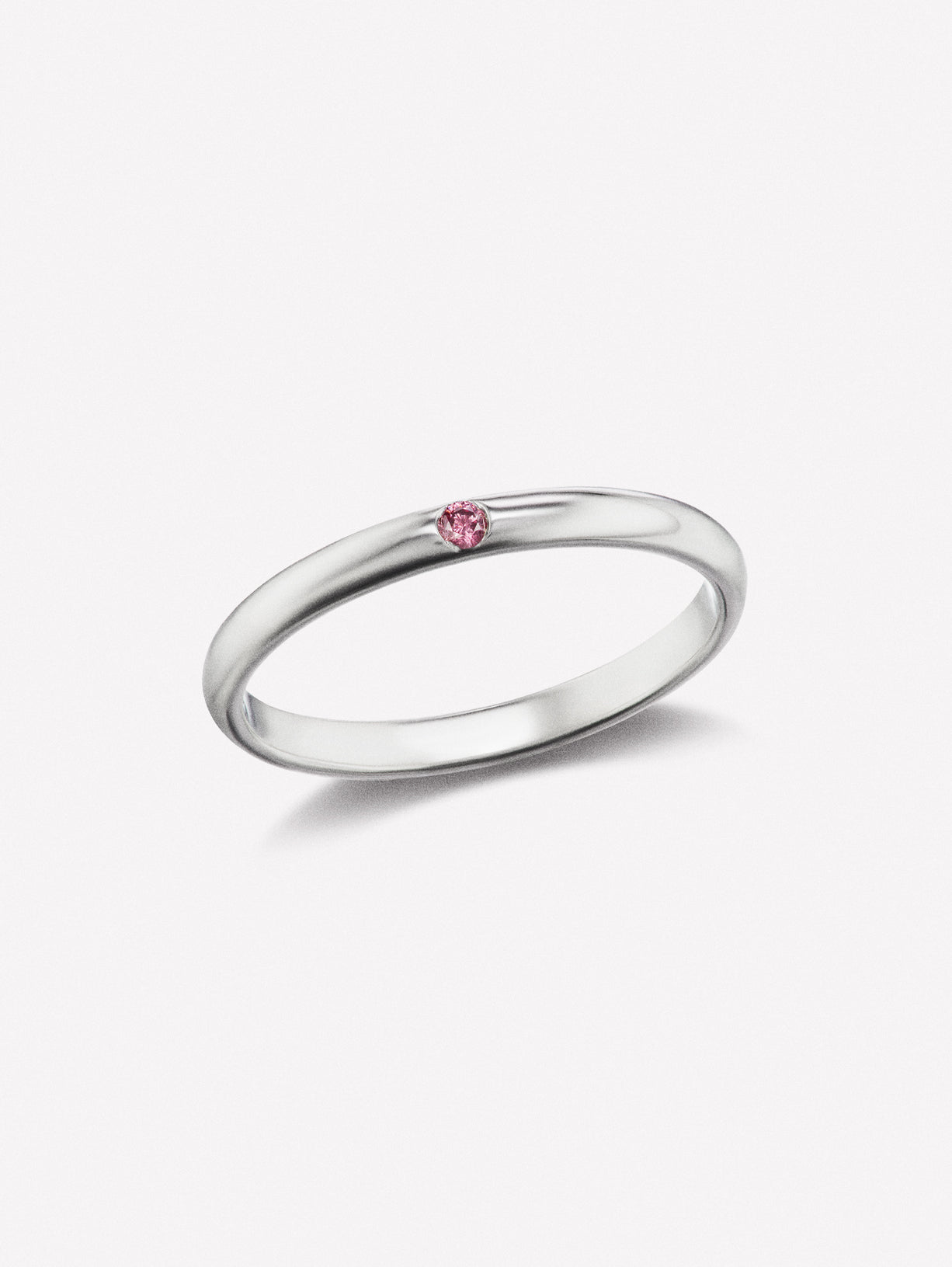 Argyle Pink™ Diamond Stackable Petite Ring - Pink Diamonds, J FINE - J Fine, ring - Pink Diamond Jewelry, argyle-pink™-diamond-stackable-petite-ring-by-j-f-i-n-e - Argyle Pink Diamonds