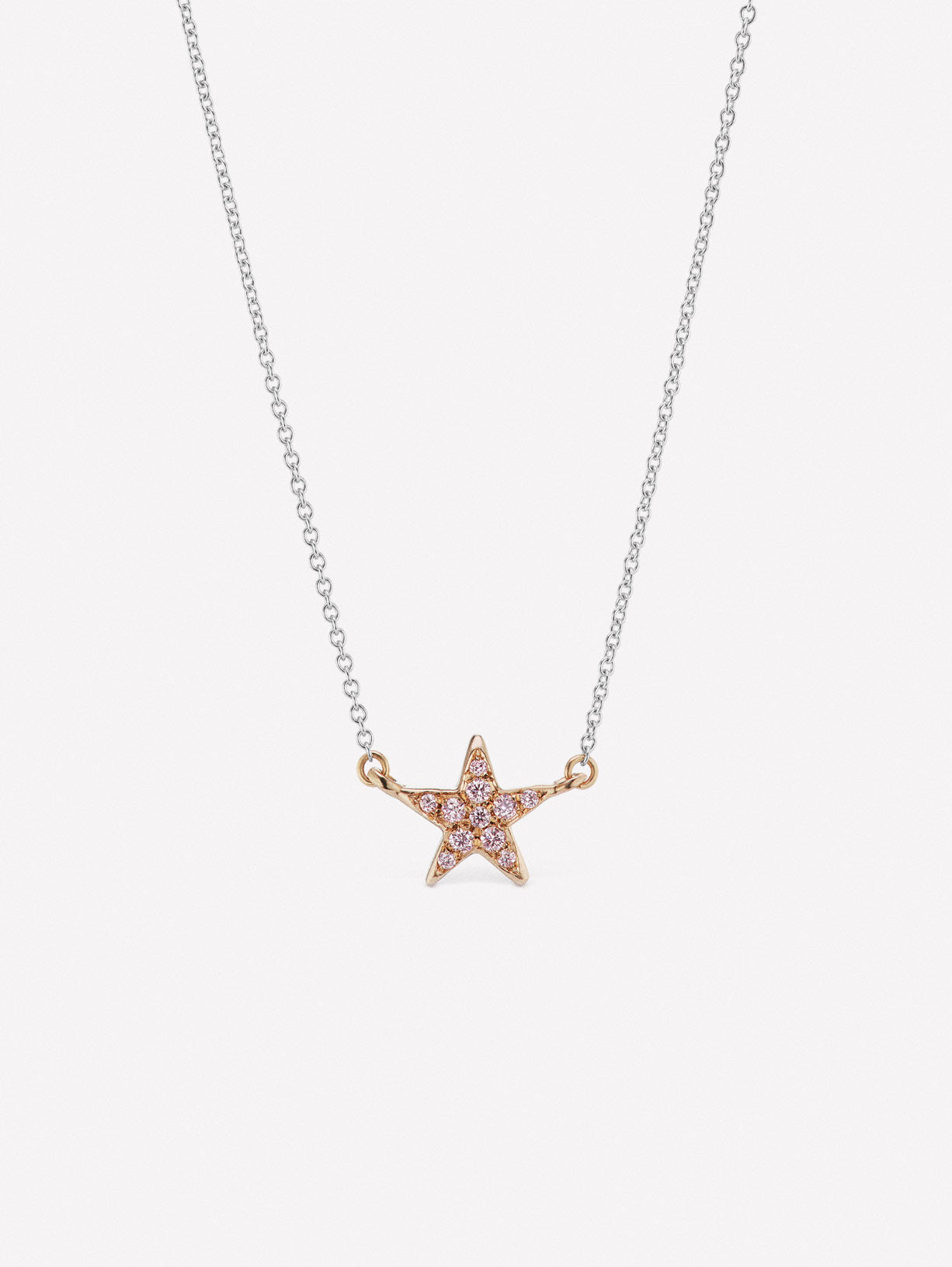 Argyle Pink™ Diamond Star Pendant - Pink Diamonds, J FINE - J Fine, necklace - Pink Diamond Jewelry, j-fine-star-pendant - Argyle Pink Diamonds