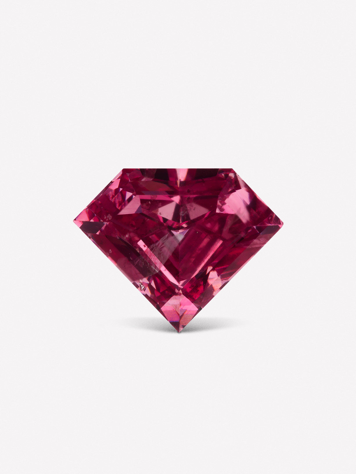 Shield Cut Argyle Pink™ Diamond - Pink Diamonds, J FINE - J Fine, Pink Diamond - Pink Diamond Jewelry, shield-cut-fancy-vivid-purplish-pink-diamond - Argyle Pink Diamonds