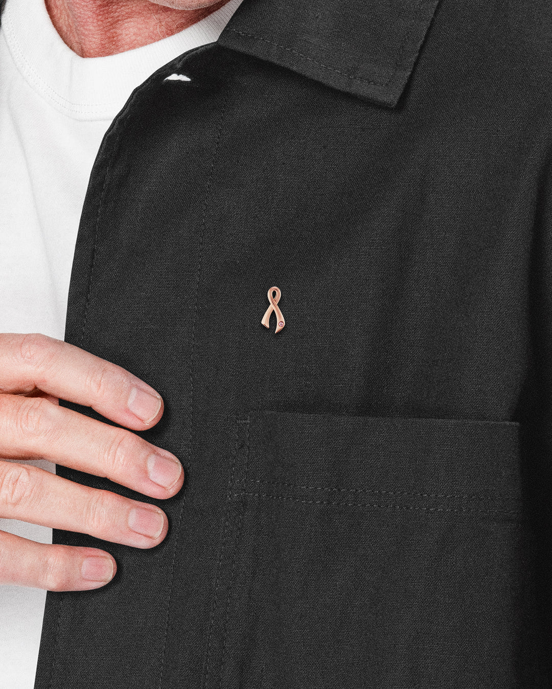 2020 Argyle Pink™ Diamond Breast Cancer Awareness Ribbon by J FINE