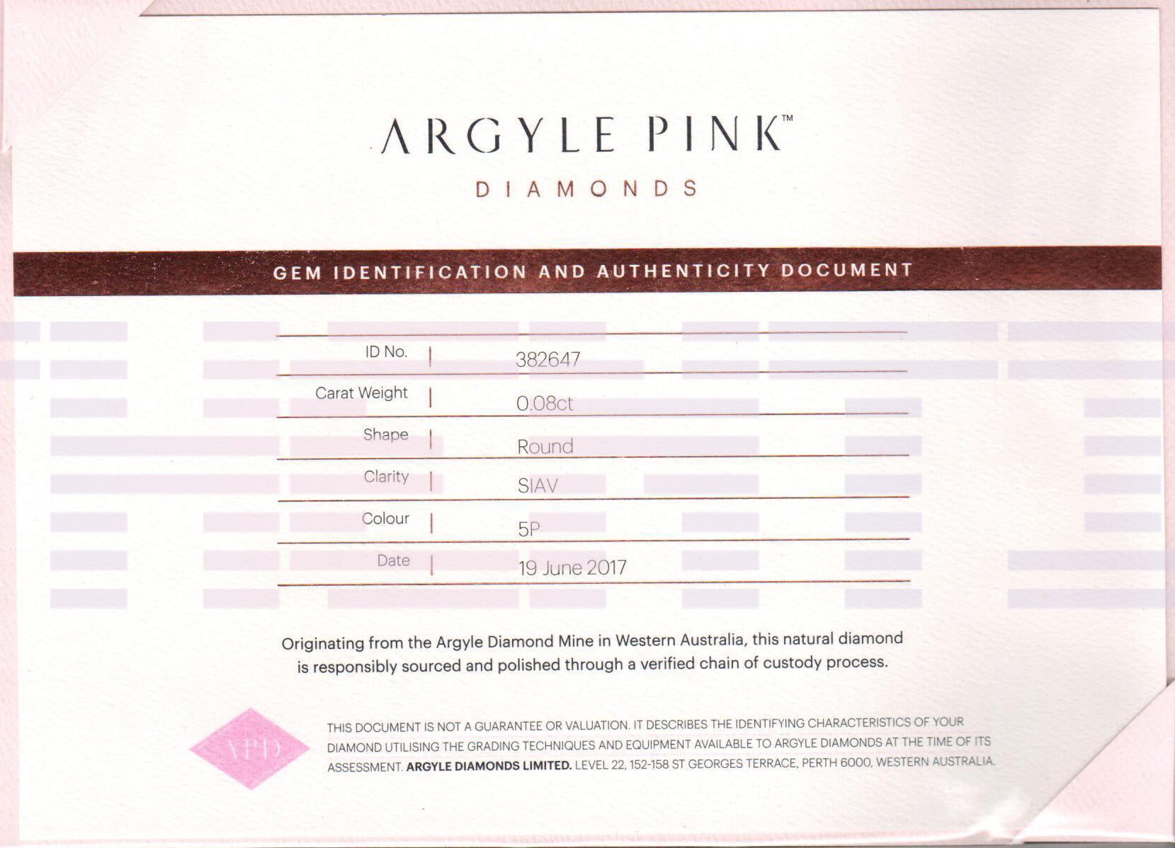 Round Brilliant Argyle Pink Diamond Pair - Pink Diamonds, J FINE - J Fine, Pink Diamond - Pink Diamond Jewelry, round-brilliant-argyle-pink-5p-pair - Argyle Pink Diamonds