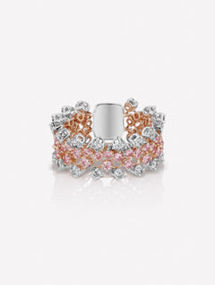 Argyle Pink™ Diamond Flex Ring - Pink Diamonds, J FINE - J Fine, ring - Pink Diamond Jewelry, argyle-pink™-diamond-flex-ring-by-j-f-i-n-e - Argyle Pink Diamonds