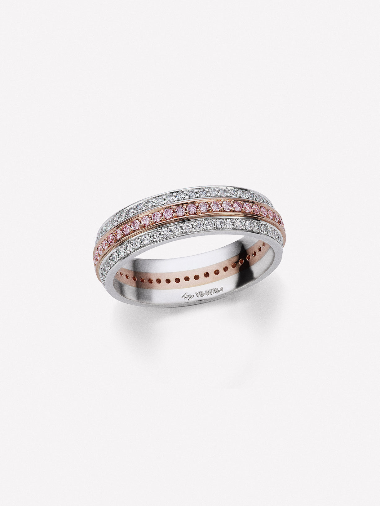Argyle Pink™ Diamond Half Eternity Band
