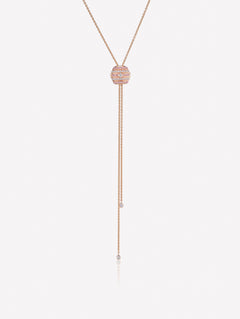 Argyle Pink™ Diamond Lariat Necklace - Pink Diamonds, J FINE - J Fine, necklace - Pink Diamond Jewelry, argyle-pink™-diamond-lariat-necklace-by-j-fine - Argyle Pink Diamonds