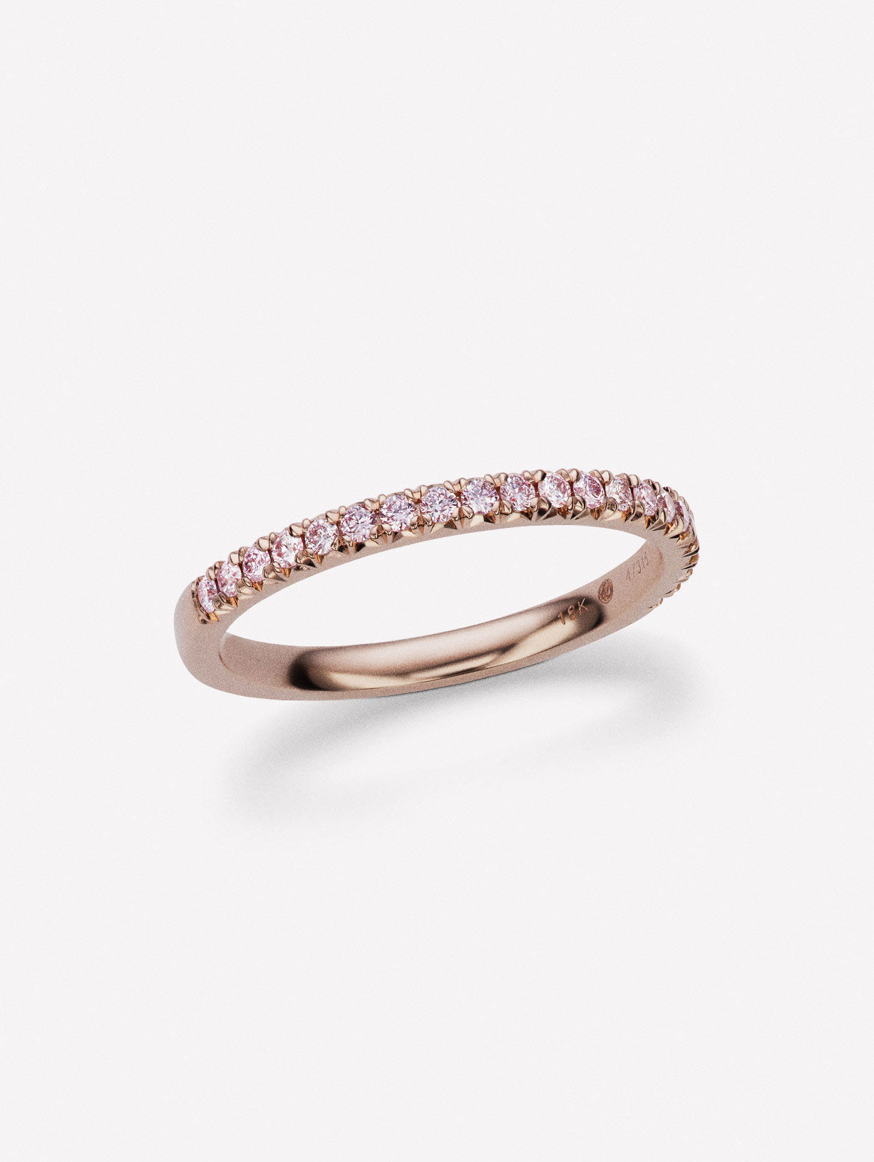 Argyle Pink™ Diamond Half Eternity Band