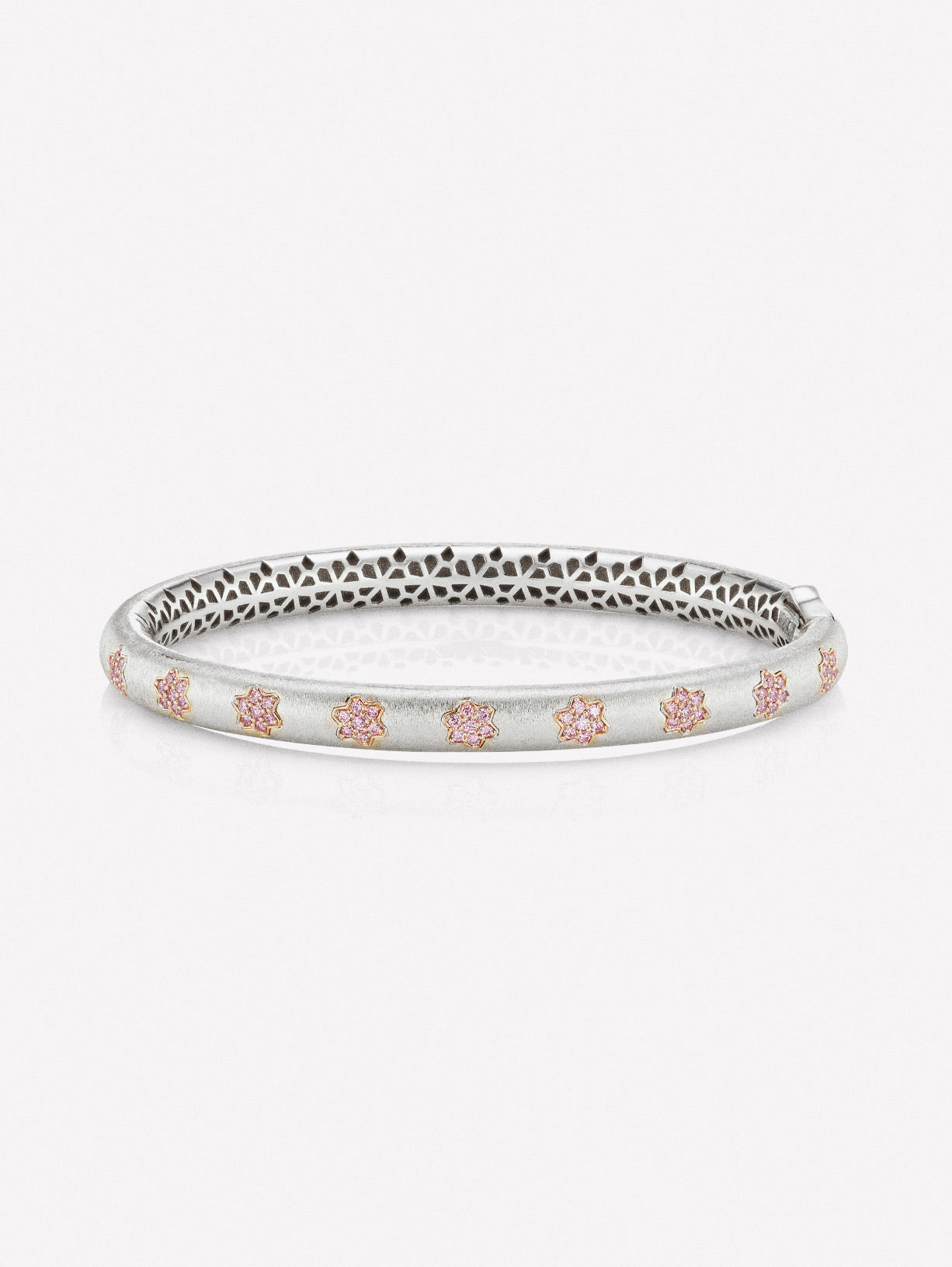 Argyle Pink™ Diamond and Mother of Pearl Bracelet