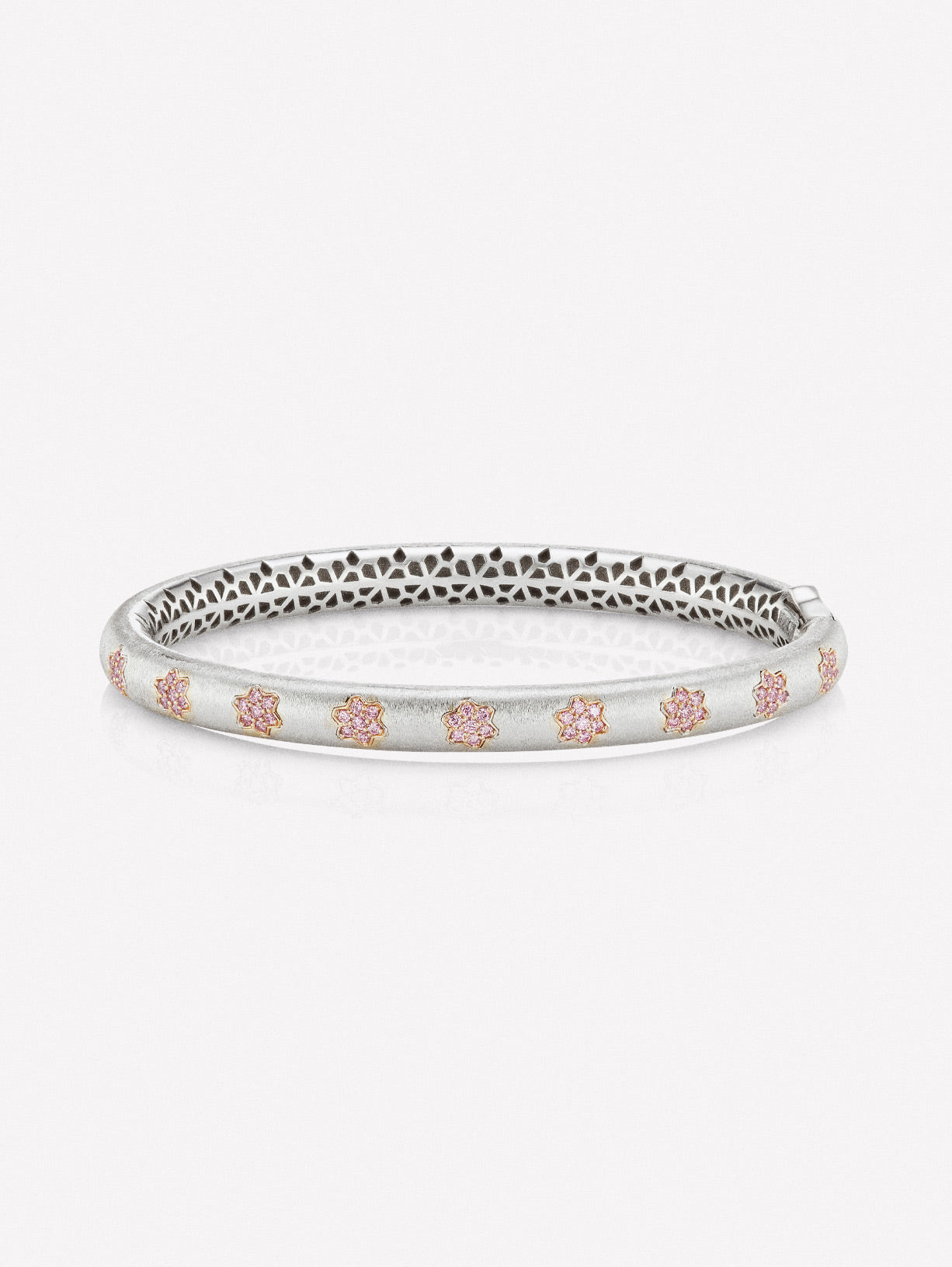 Argyle Pink™ Diamond and Mother of Pearl Bracelet