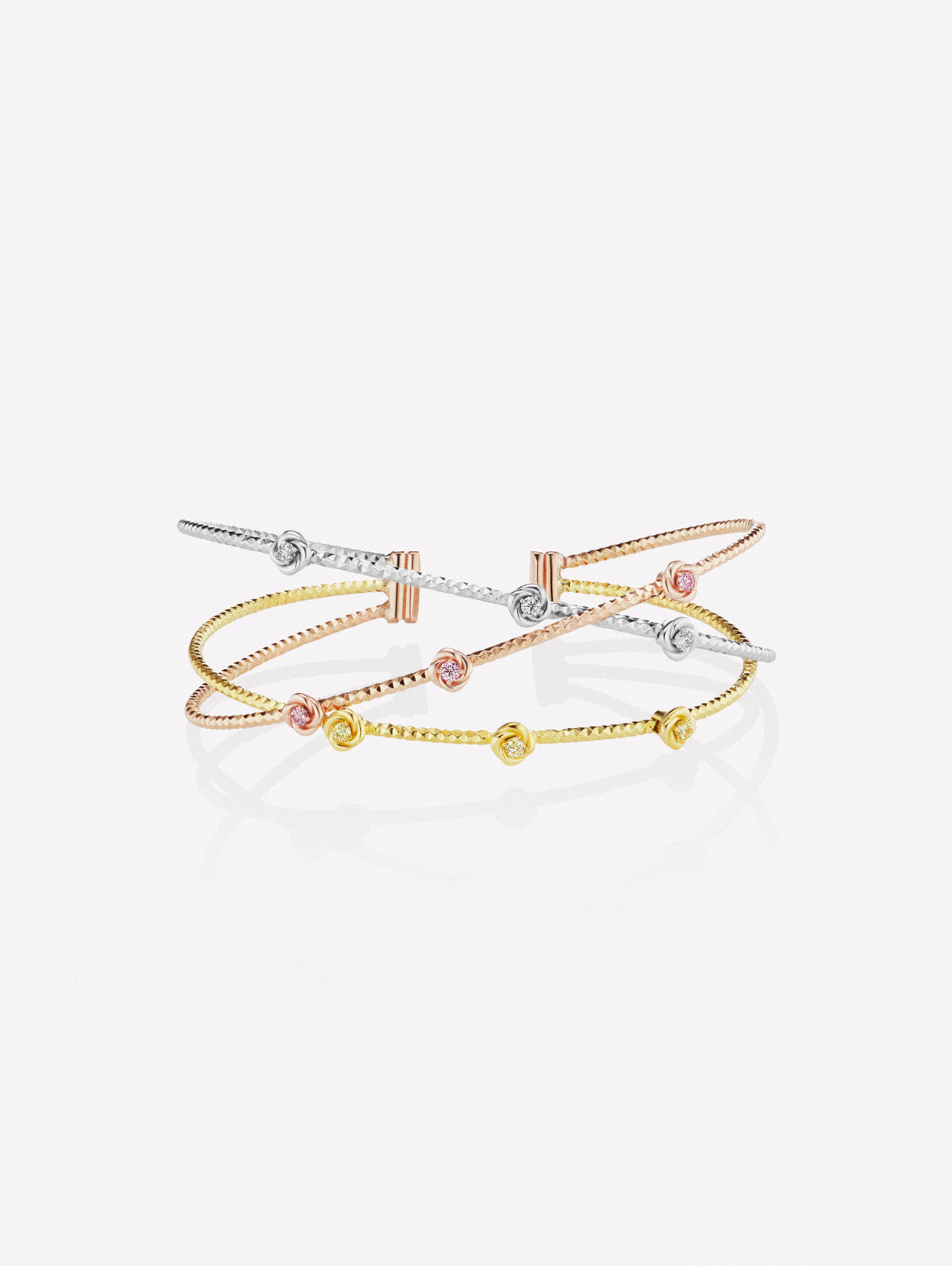 Pink Diamond Bracelets by J FINE